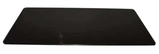 Nordpeis Salzburg M gulvplate i sort glass